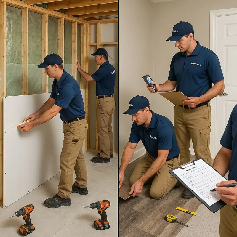 Repairs and Reconstruction process in Beverly Cove, MA